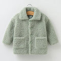 Girls Lambswool Plush Princess Coat – Fashion Warm Outerwear Ages 2–8