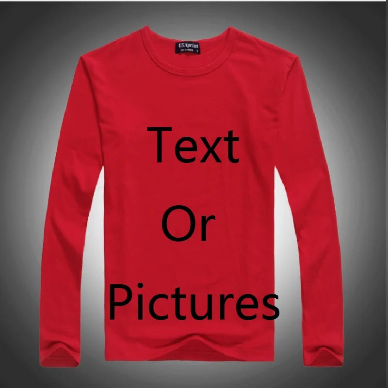 Custom Baby Boys & Girls Long Sleeve T-Shirt – Personalized 100% Cotton Tee
