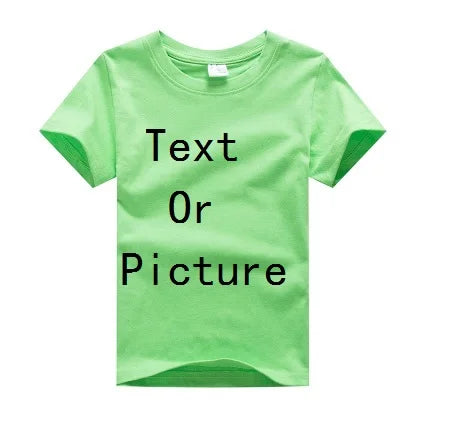 Custom Baby Boys & Girls T-Shirt – Personalized Cotton Short Sleeve Tee
