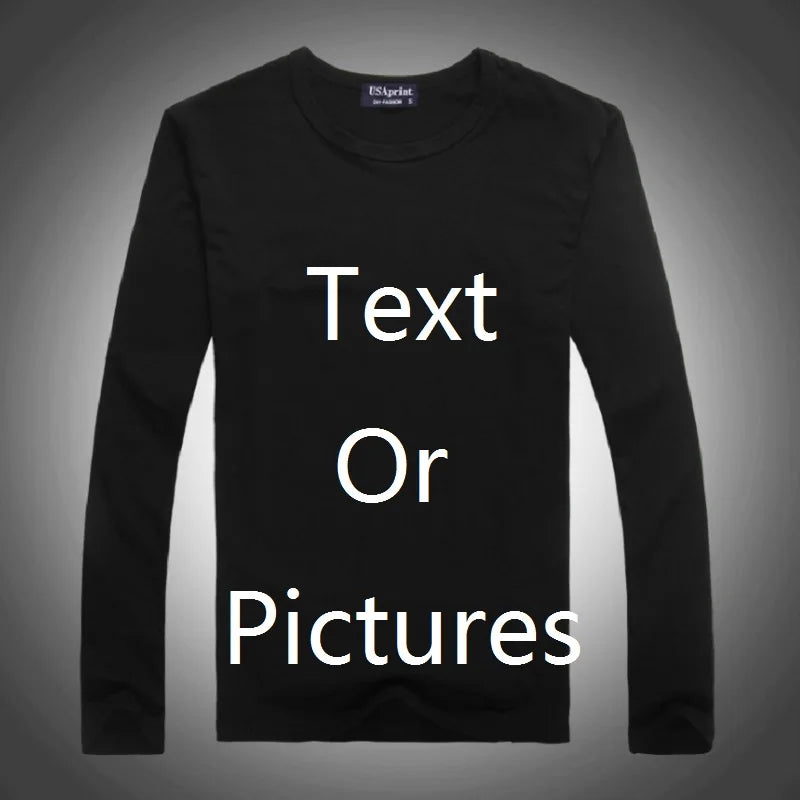 Custom Baby Boys & Girls Long Sleeve T-Shirt – Personalized 100% Cotton Tee