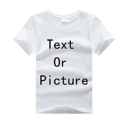 Custom Baby Boys & Girls T-Shirt – Personalized Cotton Short Sleeve Tee