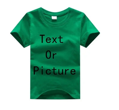 Custom Baby Boys & Girls T-Shirt – Personalized Cotton Short Sleeve Tee