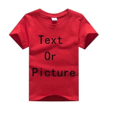 Custom Baby Boys & Girls T-Shirt – Personalized Cotton Short Sleeve Tee