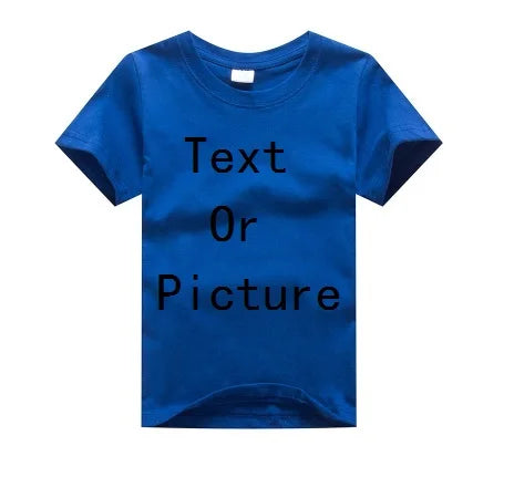 Custom Baby Boys & Girls T-Shirt – Personalized Cotton Short Sleeve Tee