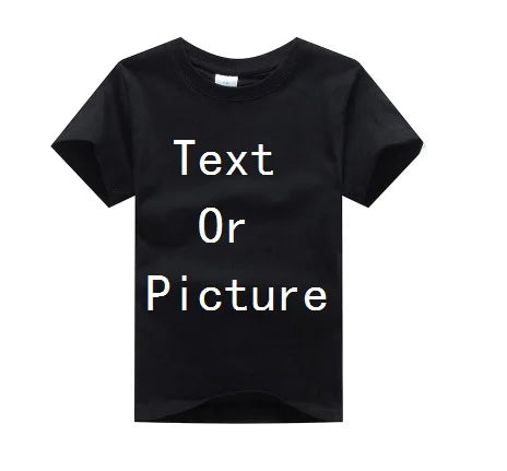 Custom Baby Boys & Girls T-Shirt – Personalized Cotton Short Sleeve Tee