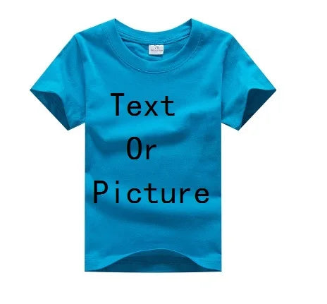 Custom Baby Boys & Girls T-Shirt – Personalized Cotton Short Sleeve Tee