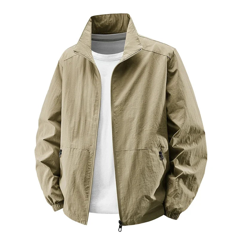 Men's UV Resistant Cycling Windproof Jacket – Breathable Spring Autumn Coat