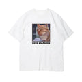 Xmas Holiday Oversized Unisex T-Shirt – 200g Cotton Funny Print Short Sleeve Tee