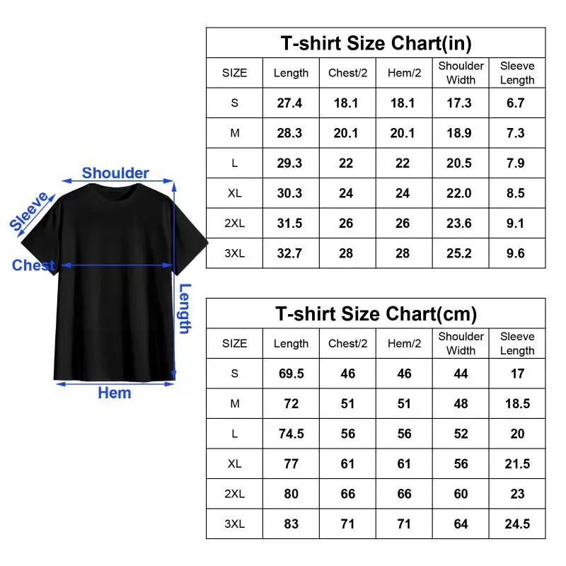 Xmas Holiday Oversized Unisex T-Shirt – 200g Cotton Funny Print Short Sleeve Tee