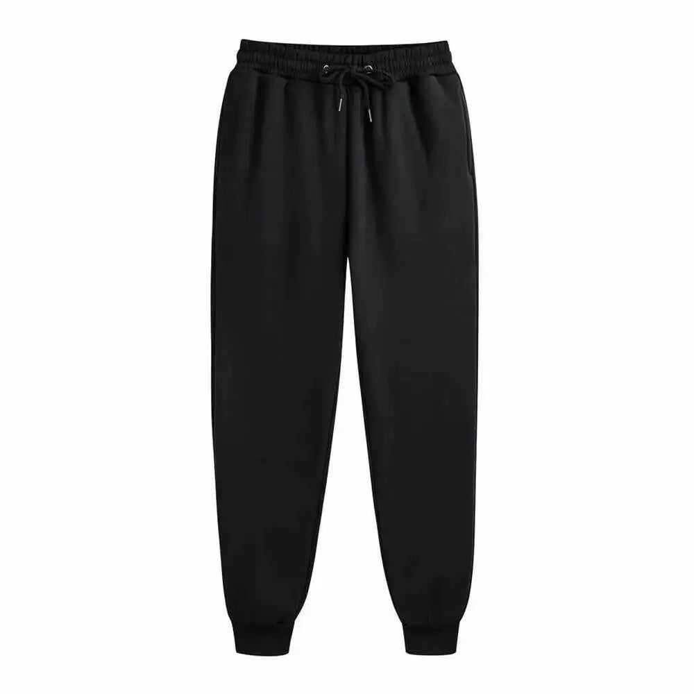 Women's Casual Sports Fleece Sweatpants – Warm Running Jogging Streetwear Trousers