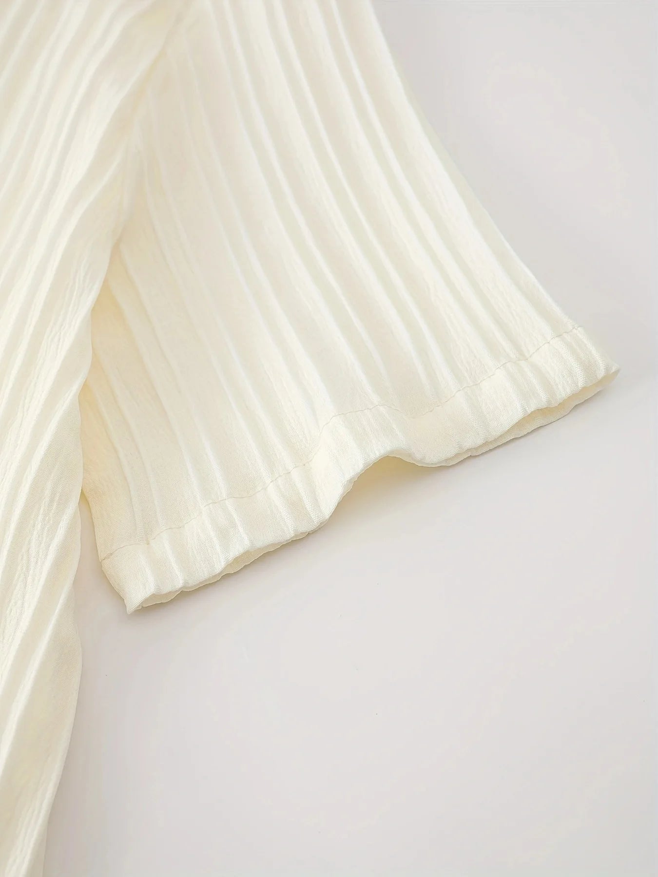 Men's Two Pieces Casual Outfit Loungewear Solid Color Textured Short Sleeve Button Down Shirt and Long Drawstring Pants