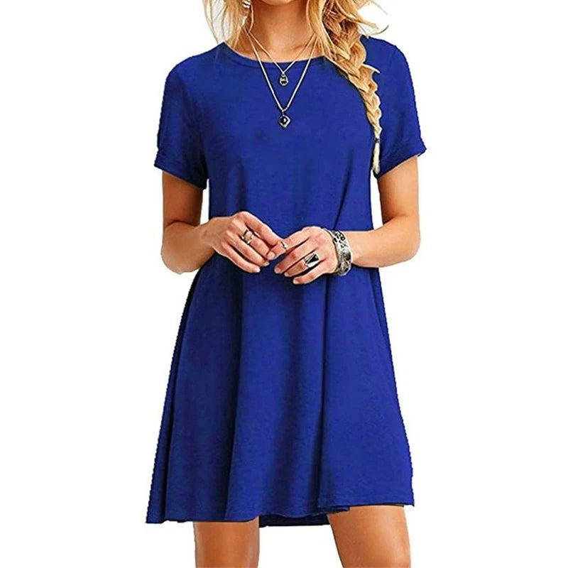 Casual Summer T-Shirt Dress