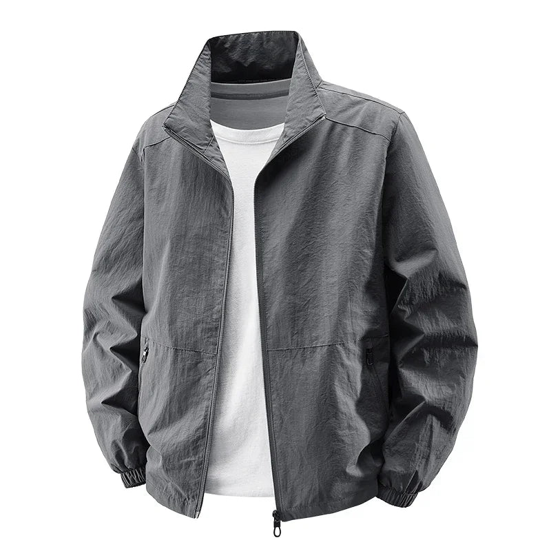 Men's UV Resistant Cycling Windproof Jacket – Breathable Spring Autumn Coat