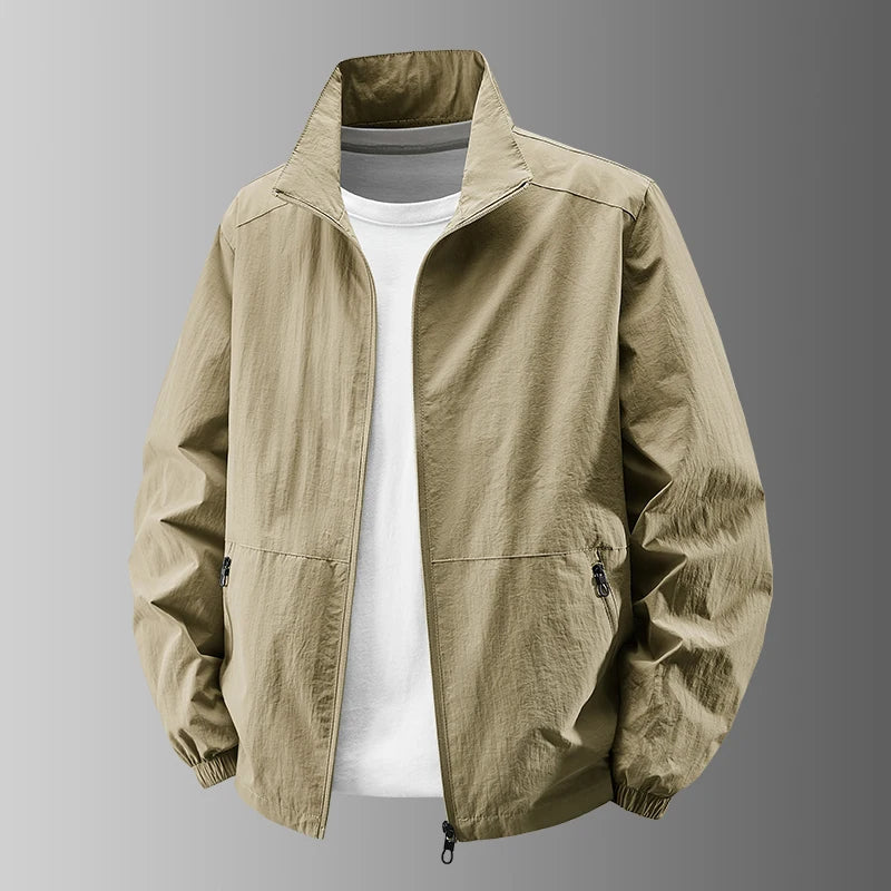 Men's UV Resistant Cycling Windproof Jacket – Breathable Spring Autumn Coat