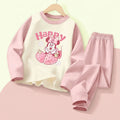 Girls Disney Minnie Mouse Sleepwear Set – Soft Cozy Pyjamas Ages 0–10