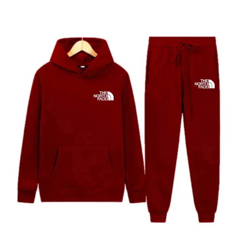 2025 Autumn New print Men's Women Fashion Casual Tracksuits Outdoor Fitness Jogging Hooded Sets Sports Luxury