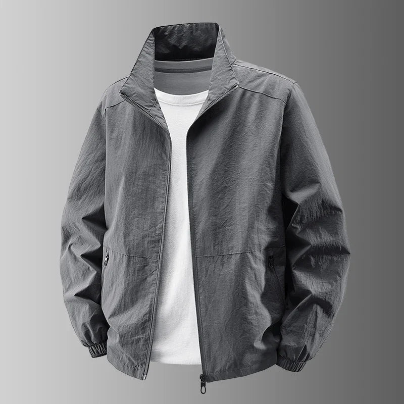 Men's UV Resistant Cycling Windproof Jacket – Breathable Spring Autumn Coat