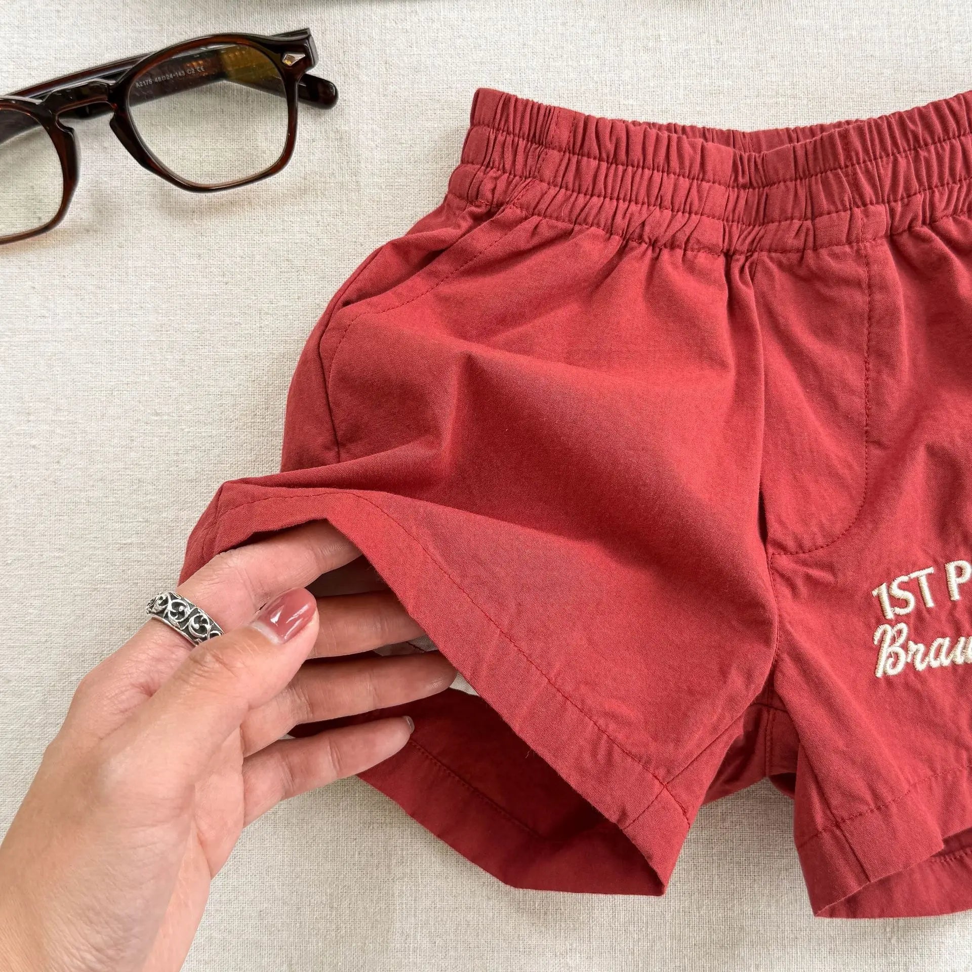 2026 Summer New Children Casual Shorts Fashion Cartoon Embroidery Girls Shorts Cotton Baby Boys Short Pants Kids Clothes