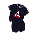 Short Sleeve Super Soft Tops With Short Pants Baby Two Pieces Clothing Sets Lovely Toddler Tops And Bottoms Infant  Seperates