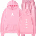 Men's 2025 high-quality sportswear sweatshirt + sweatpants, fashionable sportswear sweatshirt set for spring and autumn