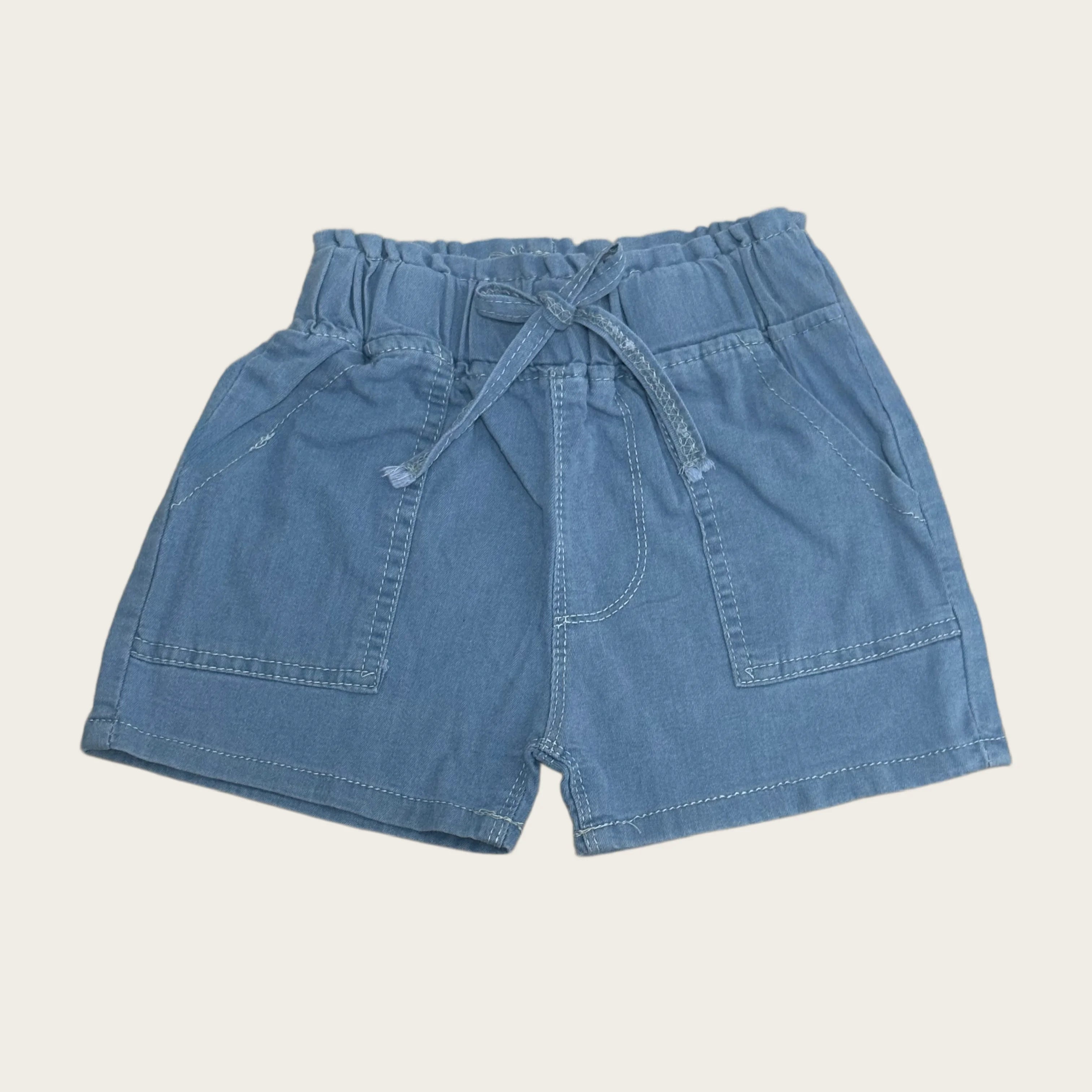 Summer 3-9 Y Kids Girls Short Jeans Children Girls Cotton Denim Shorts Stylish Wear with Elastic Waist and Trendy Designs Pants