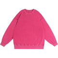Custom Tie-Dye Washed Pullover Sweatshirt – Casual Embroidery Print Unisex Hoodie