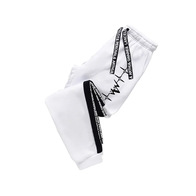 Men's Classic Hooded Sweatshirt & Pants Tracksuit – Versatile Print 2-Piece Set