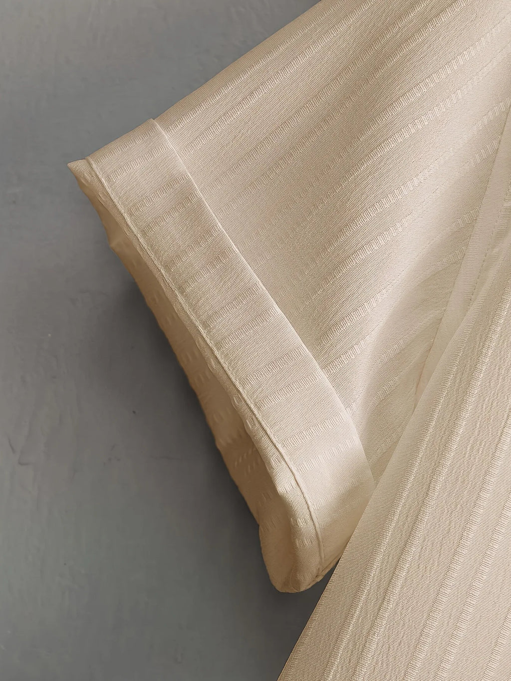 Men's Two Pieces Casual Outfit Loungewear Solid Color Textured Short Sleeve Button Down Shirt and Long Drawstring Pants