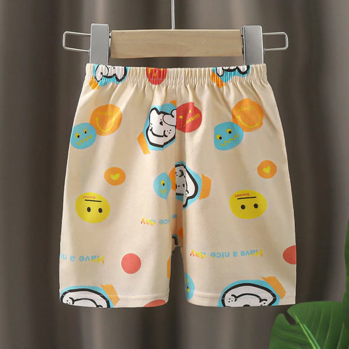 3pcs Pure Cotton Summer Kids Shorts Girl Cartoon Cute Short Baby Casual Pant Children Short Pant Boy Sport Clothing Outwear