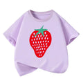 Girls Short Sleeve Cotton School Uniform Tee – Casual Summer Blouse