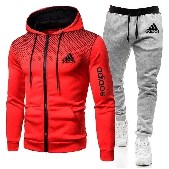 New Style Fashion Men Hoodie Fitness Gym Clothing Men Running Set Sportswear Jogger Men'smany Sorts Of Suit Sports