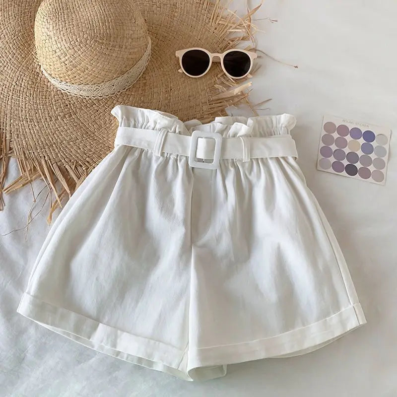 Summer Clothes for Girls Candy Color Kids Cotton Shorts for Girls Summer Casual Wear Thin Breathable Outdoor Sports Pants