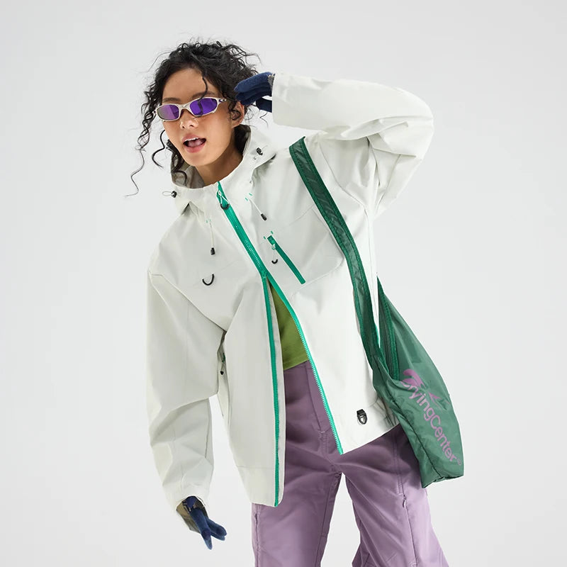 Unisex Waterproof Hooded Hiking Windbreaker Jacket – Outdoor Fishing Camping Coat