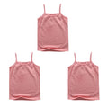 Girls Cotton Colored Tank Top – Soft Camisole Undershirt for Kids