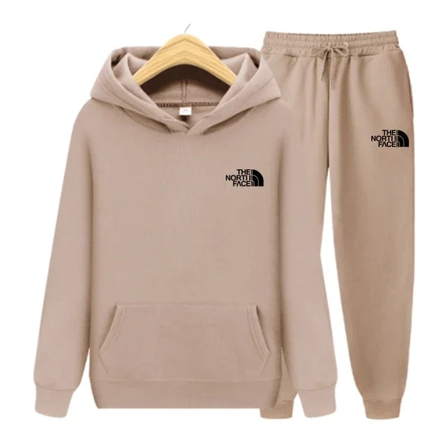 2025 Autumn New print Men's Women Fashion Casual Tracksuits Outdoor Fitness Jogging Hooded Sets Sports Luxury