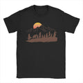 The Fellowship L-Lords Of The R-Rings T Shirts Men Pure Cotton Funny T-Shirts Round Neck  Tee Shirt Short Sleeve Clothes Summer