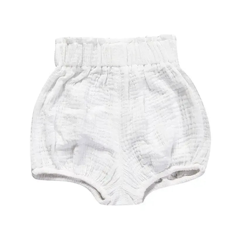 2025 Toddler Baby Summer Shorts Cotton Linen Cartoon Breathable Children Lounge Clothes for 3M-6T Boy Girl Korean Cute PP Pants