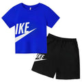 Kids Short Sleeve Top & Shorts 2-Piece Set – Casual Fashion Summer Outfit