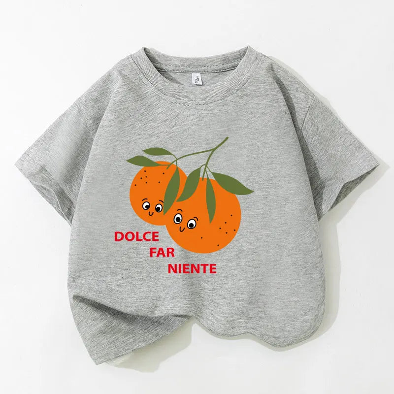 Girls Short Sleeve Cotton School Uniform Tee – Casual Summer Blouse