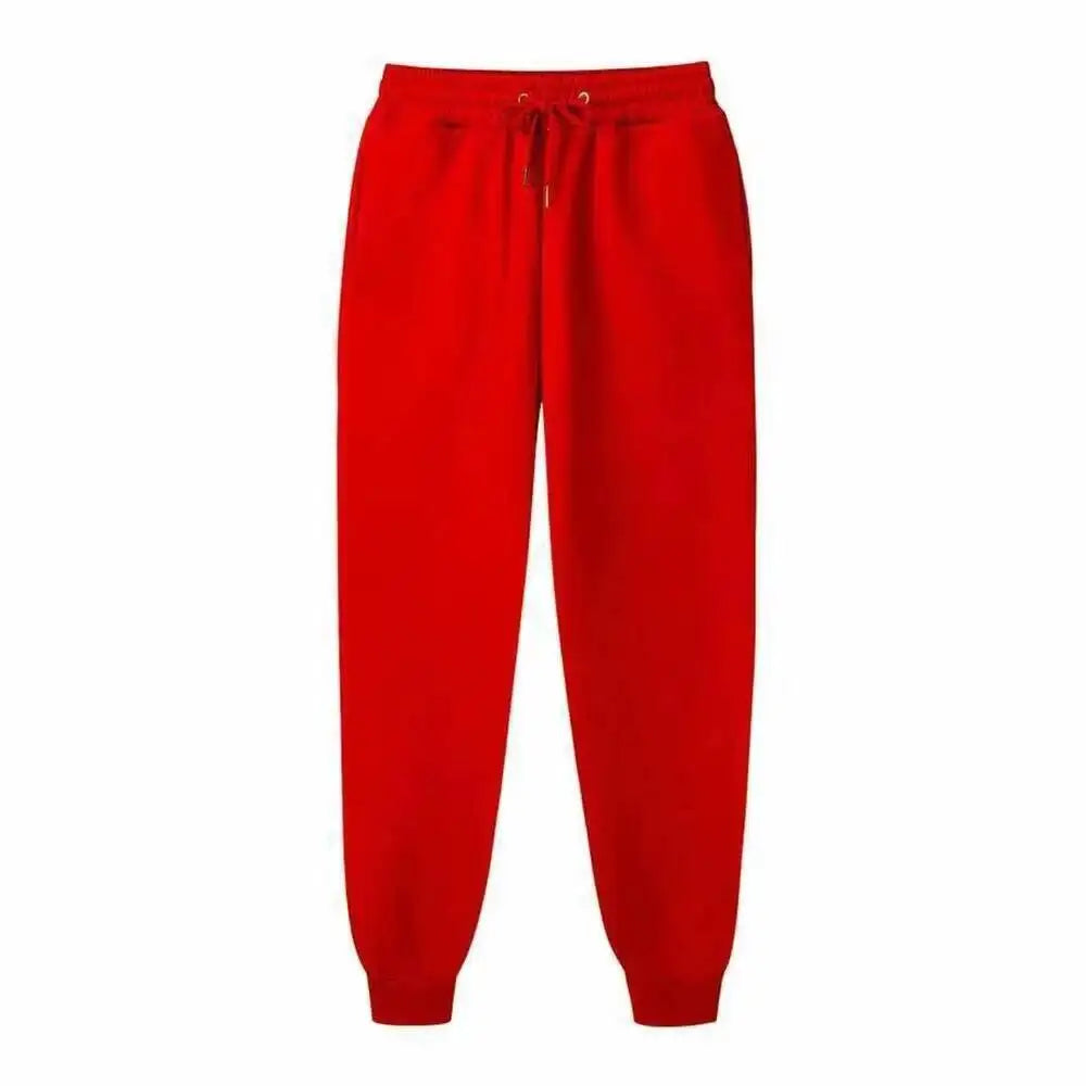 Women's Casual Sports Fleece Sweatpants – Warm Running Jogging Streetwear Trousers