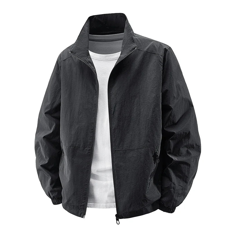 Men's UV Resistant Cycling Windproof Jacket – Breathable Spring Autumn Coat