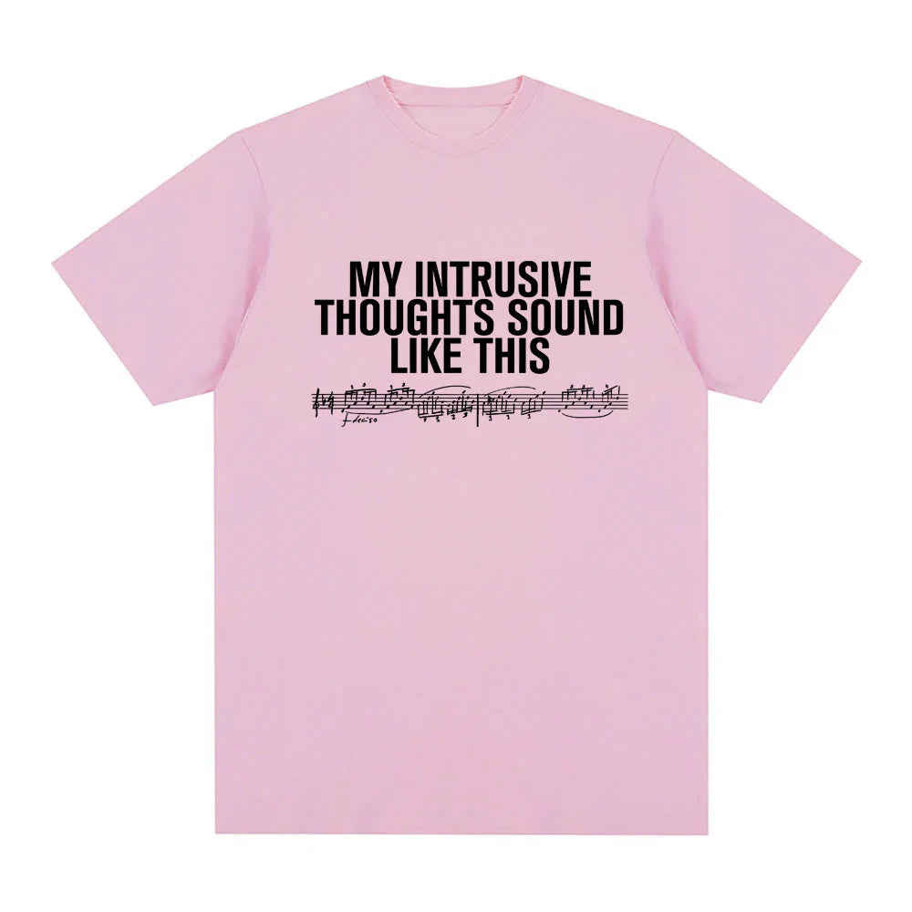 Rosalia Intrusive Thoughts Baby Tee – 100% Cotton Soft Round Neck T-Shirt