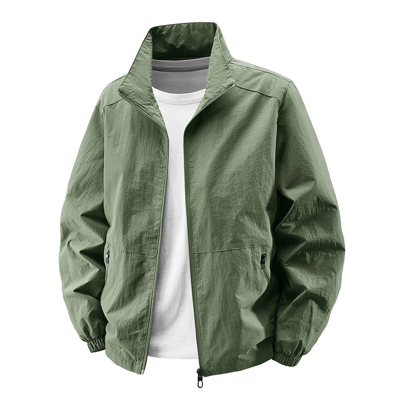 Men's UV Resistant Cycling Windproof Jacket – Breathable Spring Autumn Coat