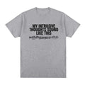 Rosalia Intrusive Thoughts Baby Tee – 100% Cotton Soft Round Neck T-Shirt