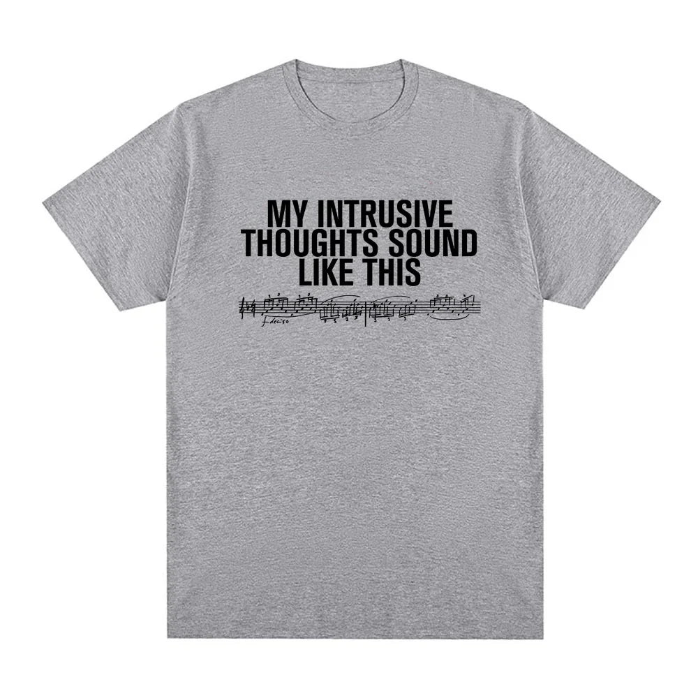 Rosalia Intrusive Thoughts Baby Tee – 100% Cotton Soft Round Neck T-Shirt