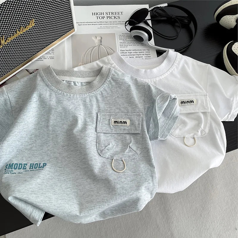 Baby T-Shirt & Shorts Casual 2-Piece Set – Soft Summer Toddler Outfit