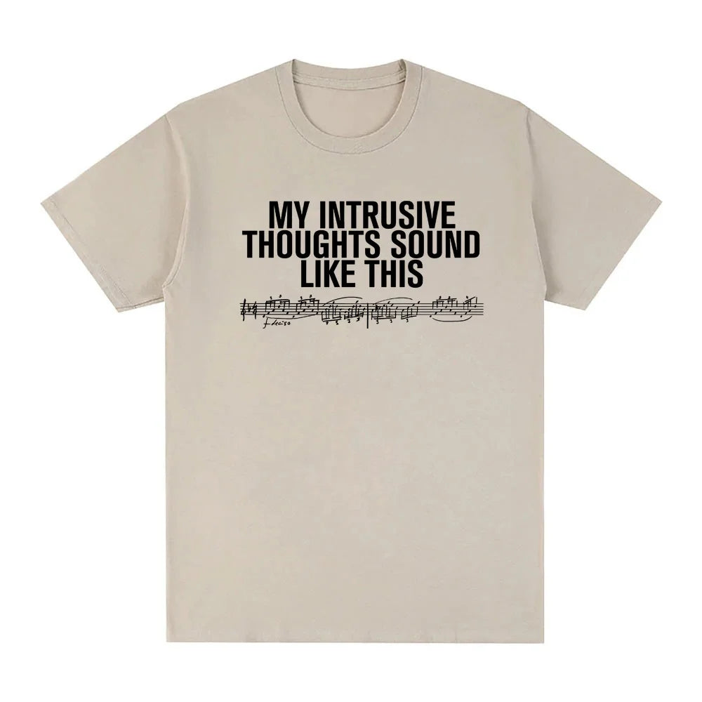 Rosalia Intrusive Thoughts Baby Tee – 100% Cotton Soft Round Neck T-Shirt