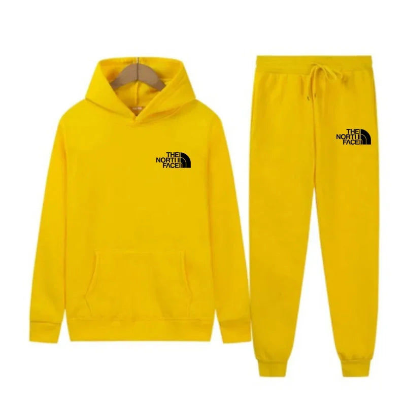 2025 Autumn New print Men's Women Fashion Casual Tracksuits Outdoor Fitness Jogging Hooded Sets Sports Luxury