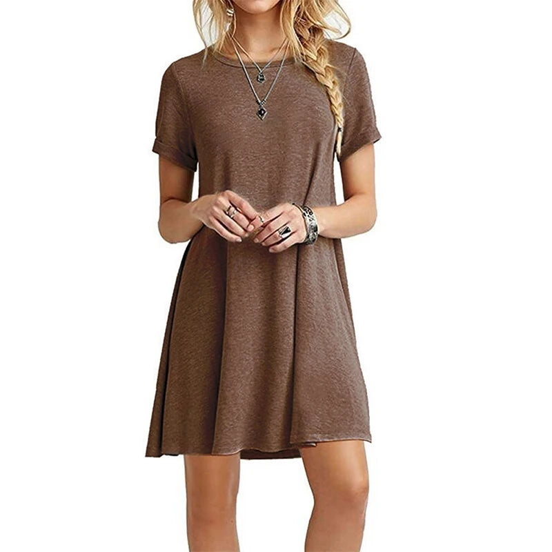 Casual Summer T-Shirt Dress