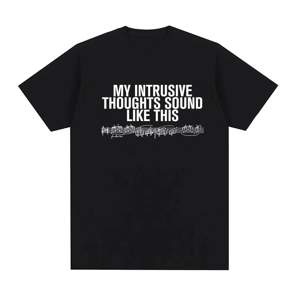 Rosalia Intrusive Thoughts Baby Tee – 100% Cotton Soft Round Neck T-Shirt